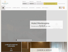 Tablet Screenshot of montespina.com
